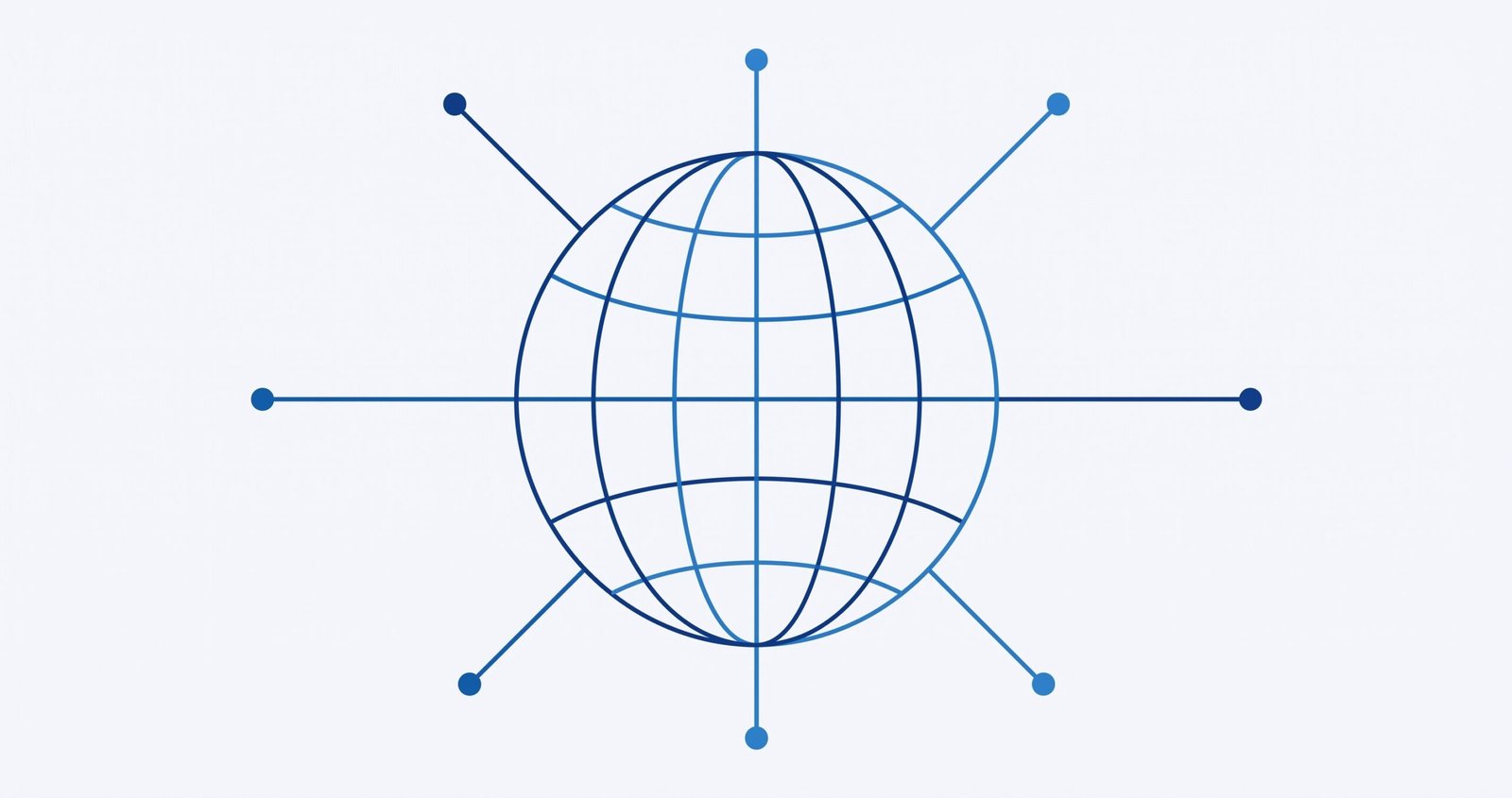 Web hosting icon — a network globe representing unbiased hosting reviews to find your perfect server