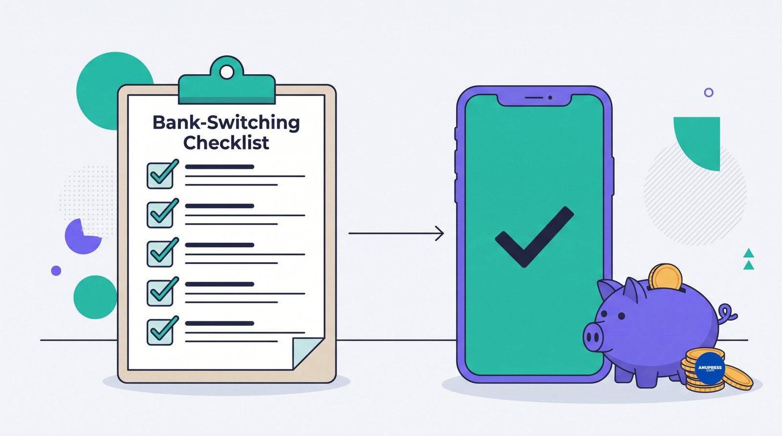 Checklist for switching to an online bank without missed payments in 2026