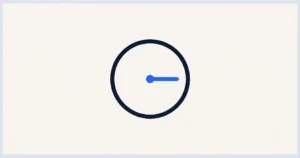 Clock face illustration representing a cron job schedule cheat sheet