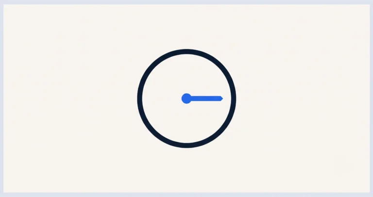 Clock face illustration representing a cron job schedule cheat sheet